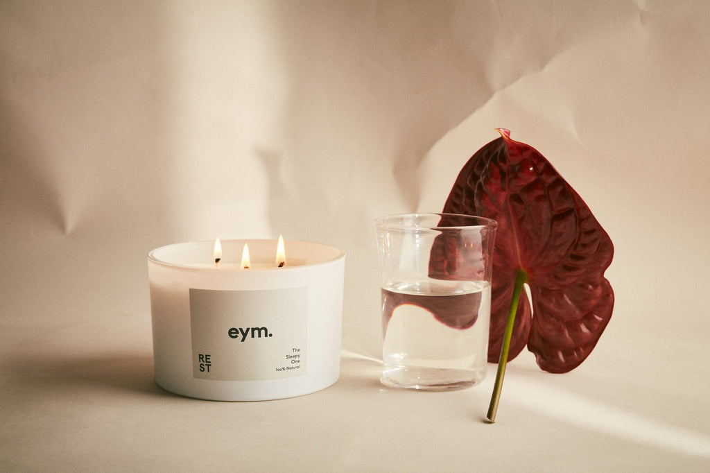 Rest - Three wick Natural Candle