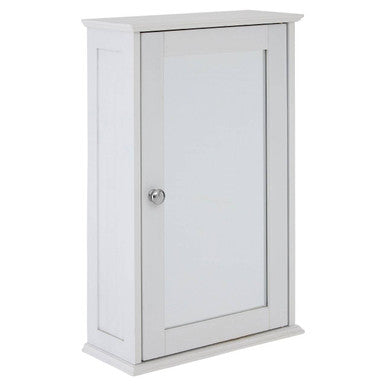 Portland Mirrored Natural Contemporary Cabinet