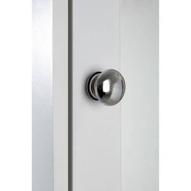 Portland Mirrored Natural Contemporary Cabinet