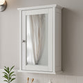 Portland Mirrored Natural Contemporary Cabinet