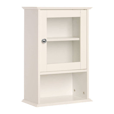 Portland Wall White Contemporary Cabinet
