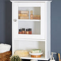Portland Wall White Contemporary Cabinet