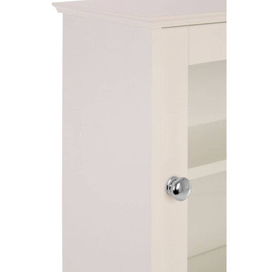 Portland Wall White Contemporary Cabinet
