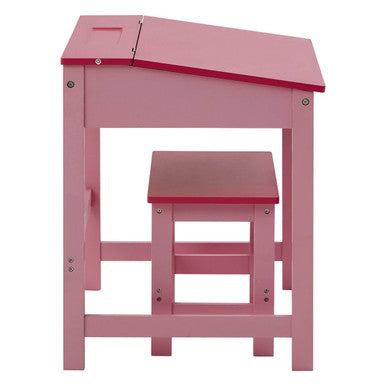 Jordan Childrens Pink Desk & Stool