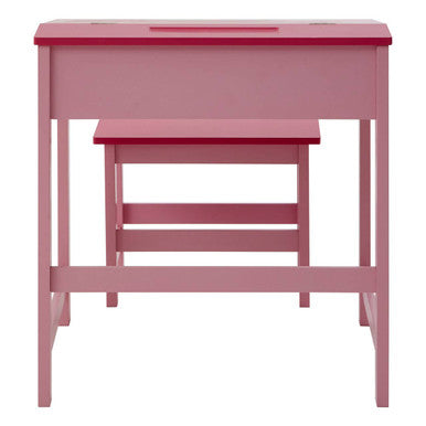 Jordan Childrens Pink Desk & Stool