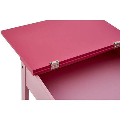 Jordan Childrens Pink Desk & Stool