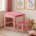 Jordan Childrens Pink Desk & Stool