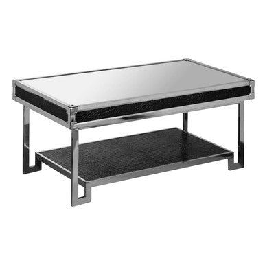 Carla Crocodile Leather Coffee Table