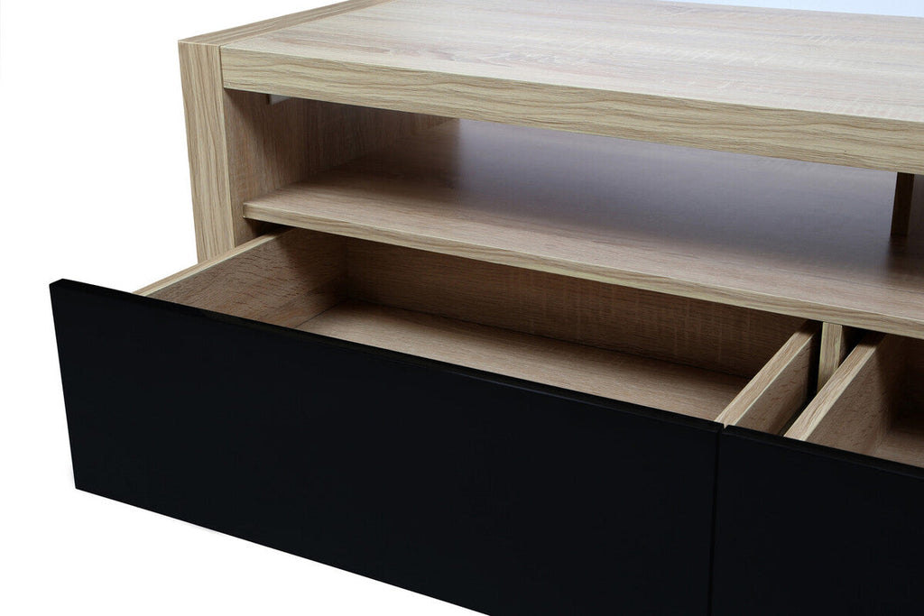 Loki 2 Drawers & 1 Shelf Coffee Table