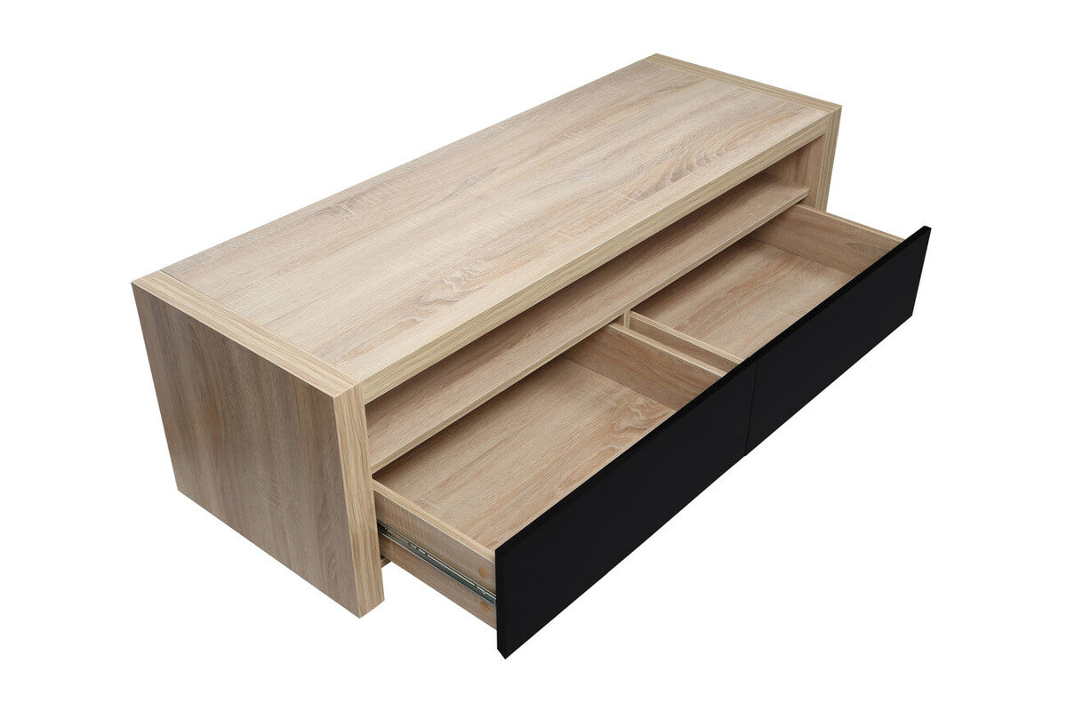 Loki 2 Drawers & 1 Shelf Coffee Table