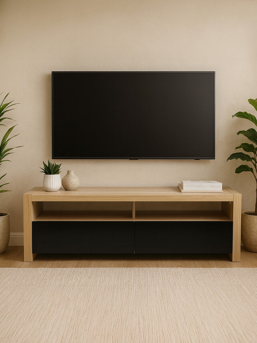 Loki 2 Drawers & 1 Shelf Coffee Table