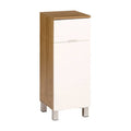 Vida Oak 1 Drawer 1 Door Standing Cabinet