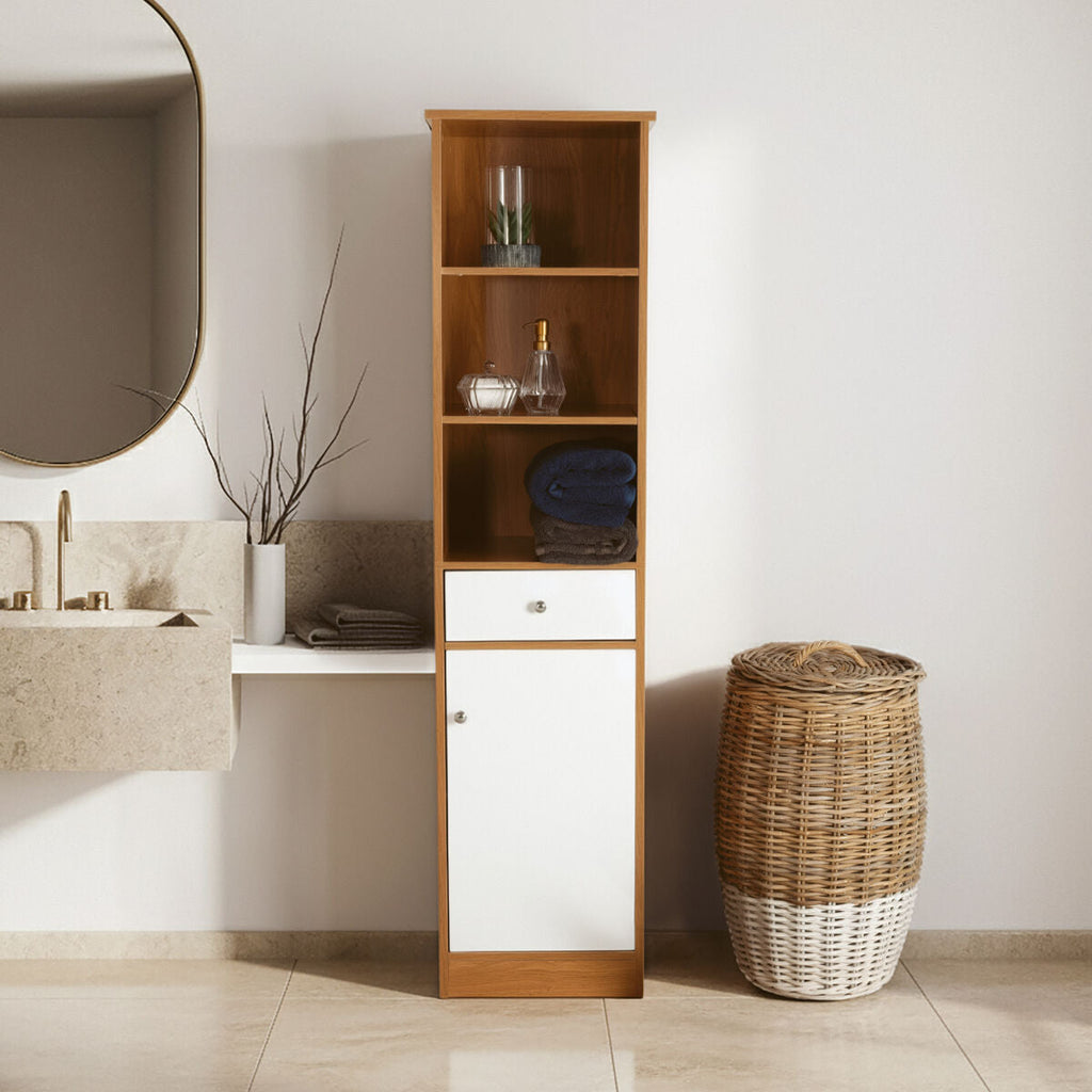 Vida Oak Floor Standing Cabinet