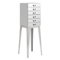 Lure Stainless Steel 6 Drawer Chest