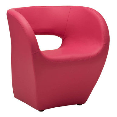 Aldo Hot Pink Leather Armchair