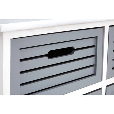 Vermont 6 Grey Cabinet Drawers