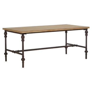Tribeca Black Industrial Coffee Table