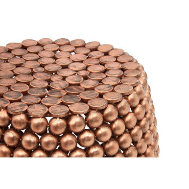 Templar Copper Barrel Stool