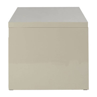 Grey Wood Coffee Table With 2 Under Tables, Madrid