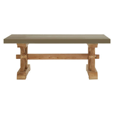 Pompeii Wooden Solid Wood Oak Contemporary Coffee Table