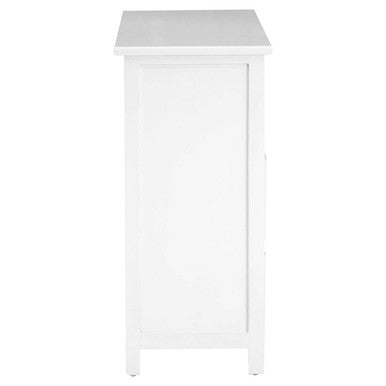 New England White 6 Drawers Chest