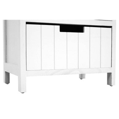 New England White 5 Drawers Chest