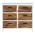 Portsmouth 6 Drawers Unit White Scandinavian