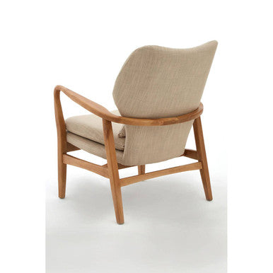 Stockholm Beige Chair Birchwood Natural Scandinavian