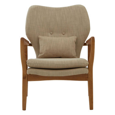 Stockholm Beige Chair Birchwood Natural Scandinavian