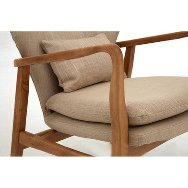 Stockholm Beige Chair Birchwood Natural Scandinavian