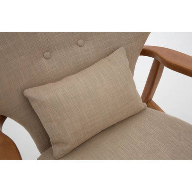 Stockholm Beige Chair Birchwood Natural Scandinavian