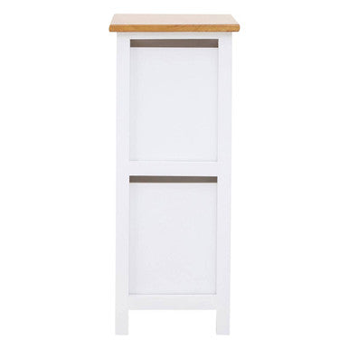 Newport 2 Drawer Chest White