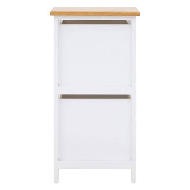 Newport 2 Drawer Chest White