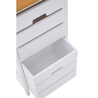 Newport 2 Drawer Chest White