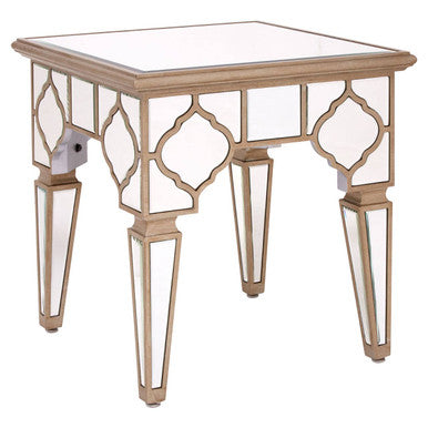 Medina Glass Contemporary Side Table