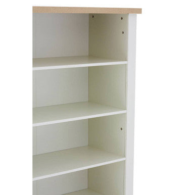 St Ives Oak Contemporary Bookcase