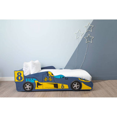 Kids Racing Car Bed Iron