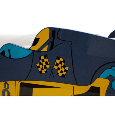 Kids Racing Car Bed Iron
