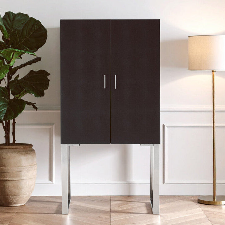 Pacific Black Shark Skin Small Cabinet