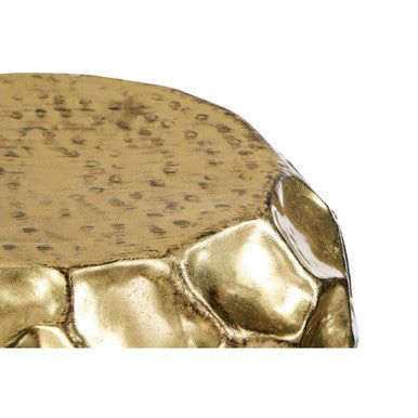 Templar Textured Antique Brass Set Of 2 Side Tables