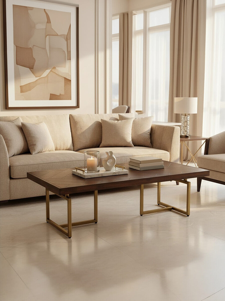 Brando Acacia Wood Coffee Table