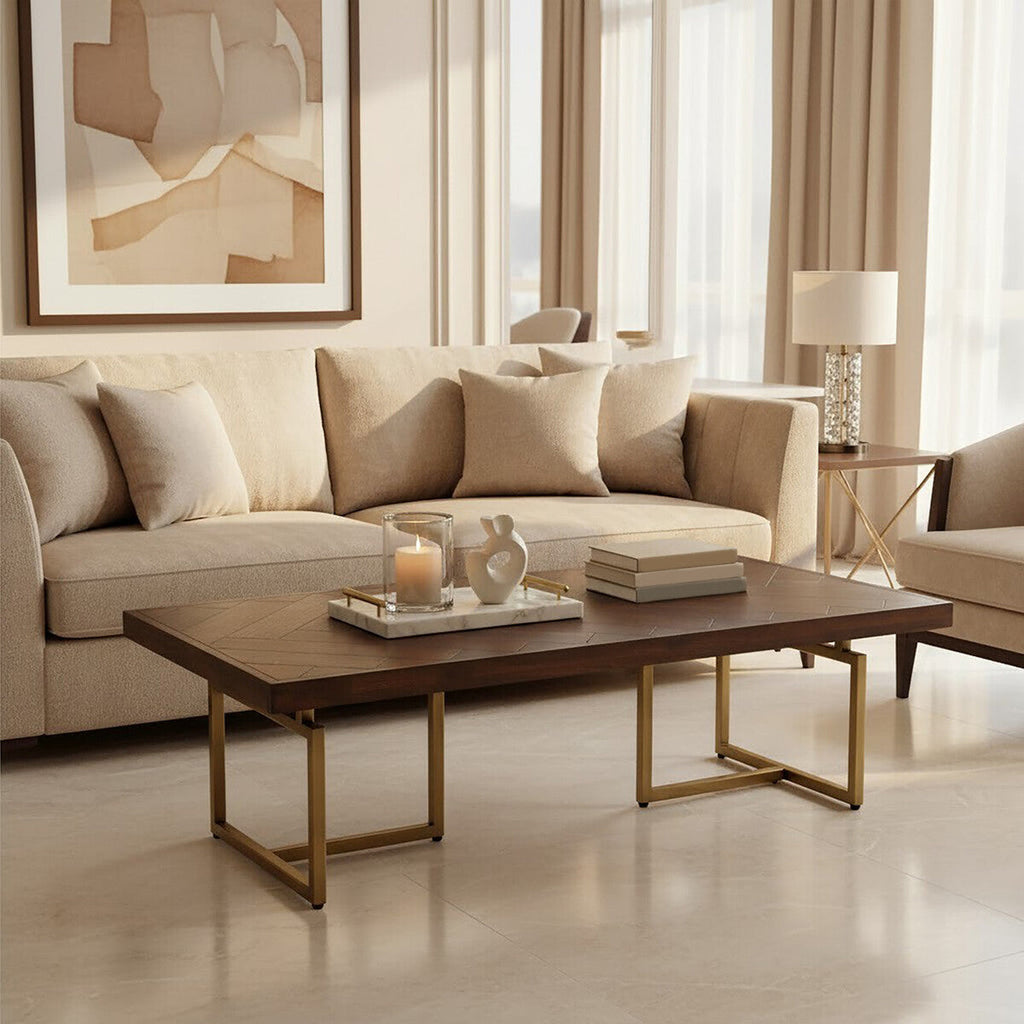 Brando Acacia Wood Coffee Table