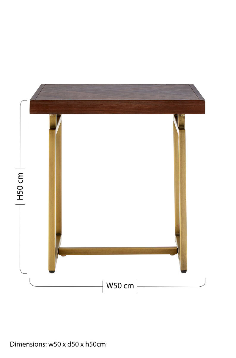 Brando Acacia Wood Side Table
