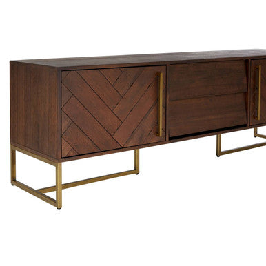 Brando Acacia Wood Media Unit