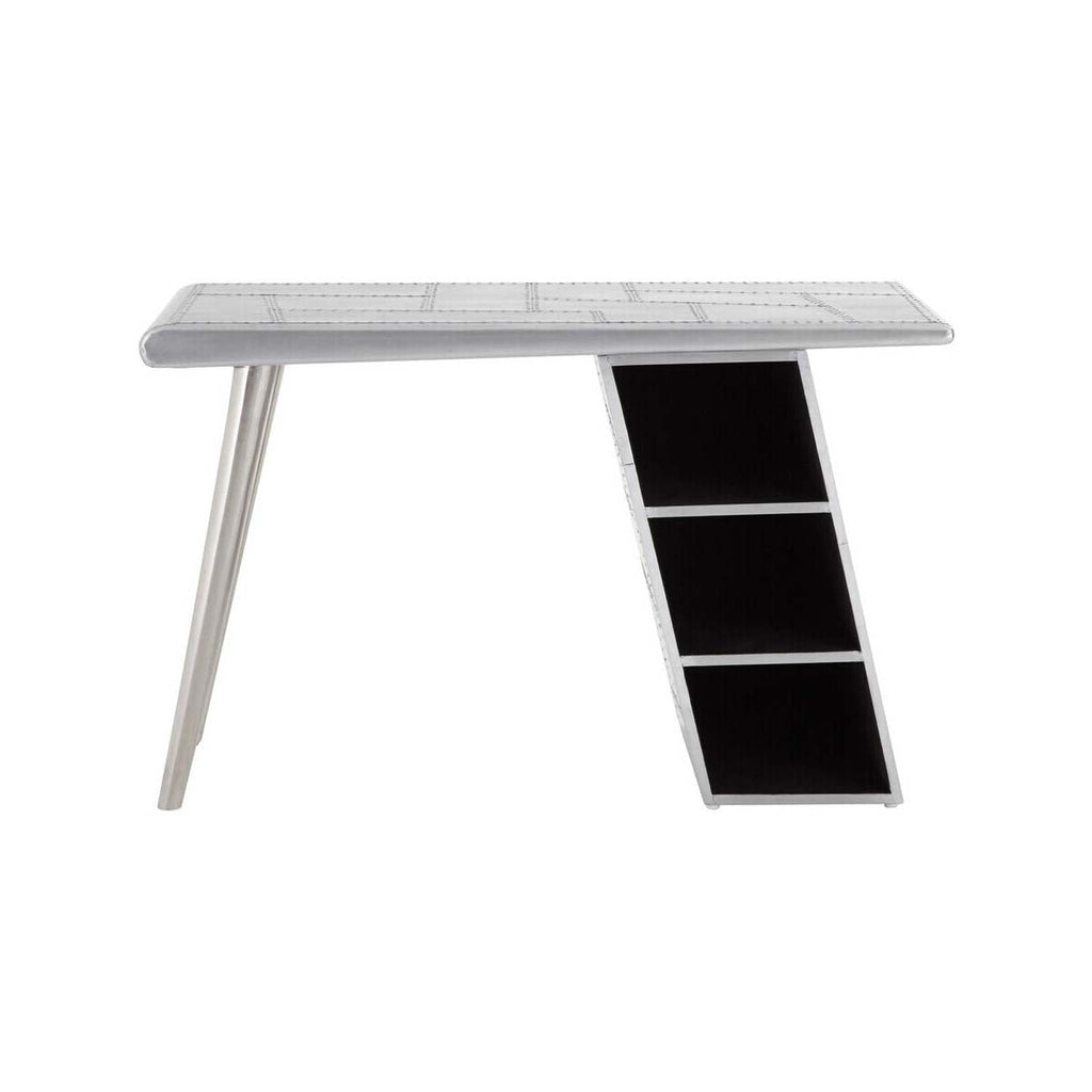 Avro Steel White Contemporary Desk