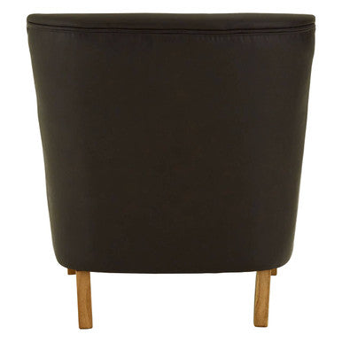 Trinity Brown Leather Armchair