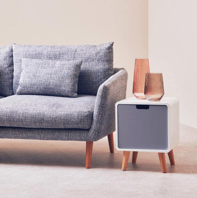 Milo 1 Door Natural Contemporary Cabinet