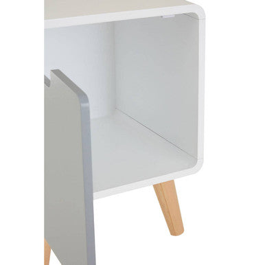 Milo 1 Door Natural Contemporary Cabinet
