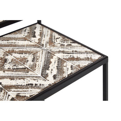Lombok Set Of 2 Side Tables Black