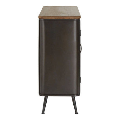 Trinity 4 Drawer Black Industrial Cabinet
